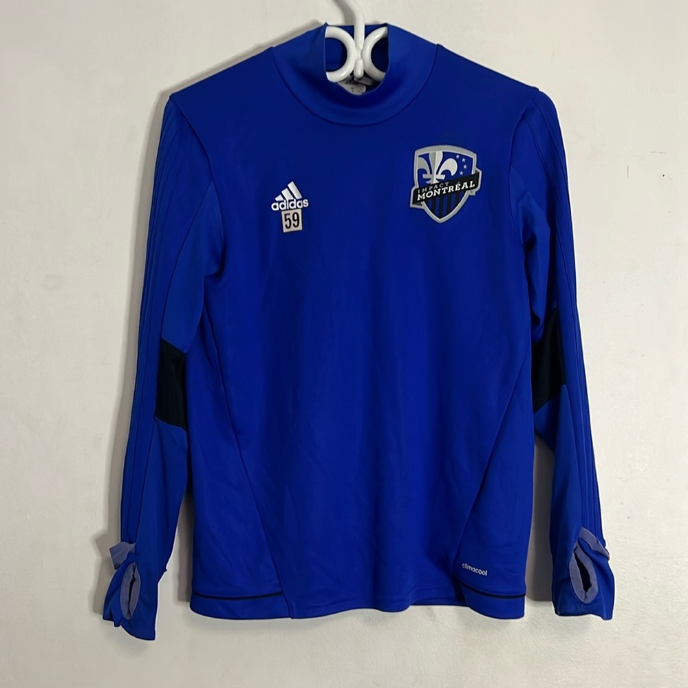 Adidas Montreal Impact Long Sleeve Training Shirt Jersey